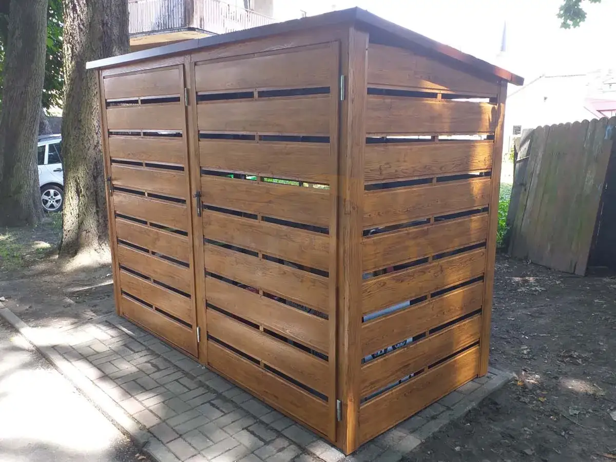 Przepisy budowlane wiata na śmieci