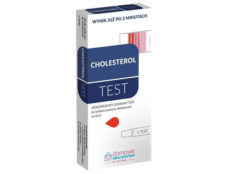 domowy test cholesterol instrukcja