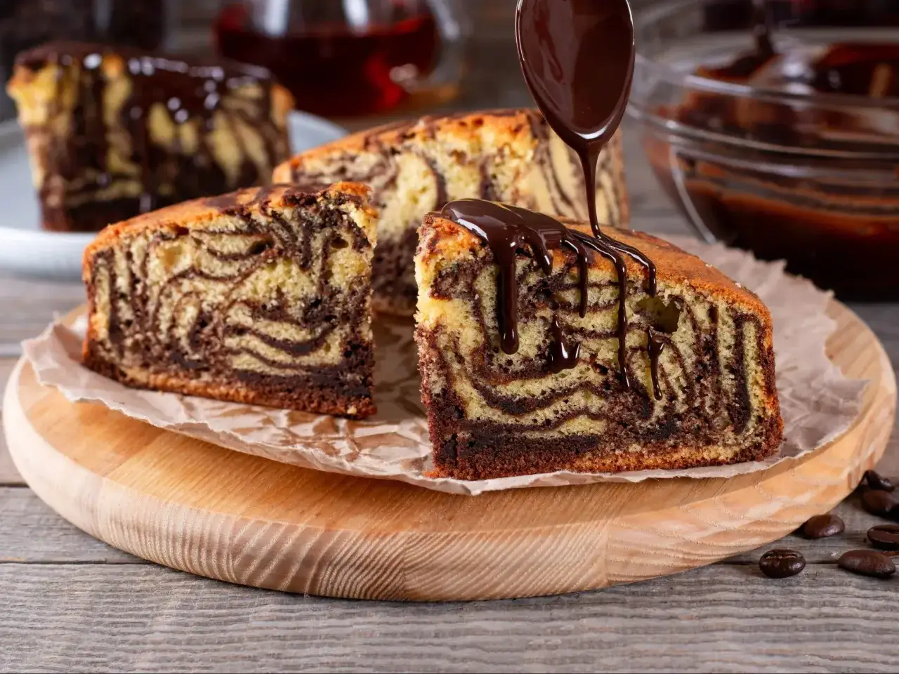 Wskazówki pieczenie ciasta zebra