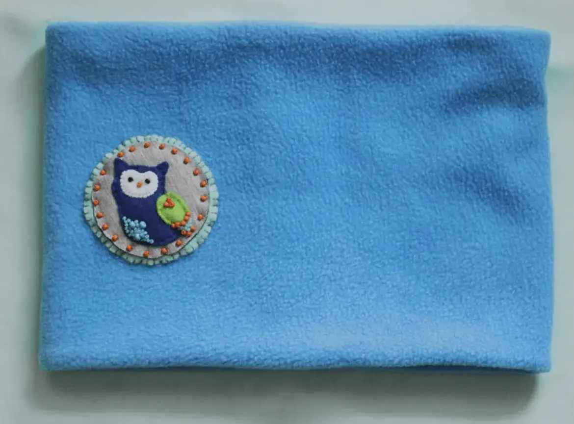 materiały do szycia komina dla dziecka