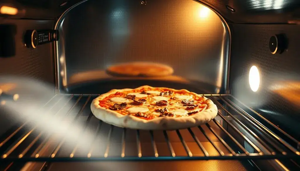 Zdjęcie Jak piec pizzę w piekarniku z termoobiegiem, aby uniknąć przypalenia