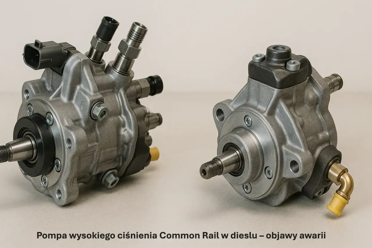 Dwie pompy wysokiego ciśnienia Common Rail. Poznaj objawy awarii pompy wysokiego ciśnienia Common Rail w dieslu.