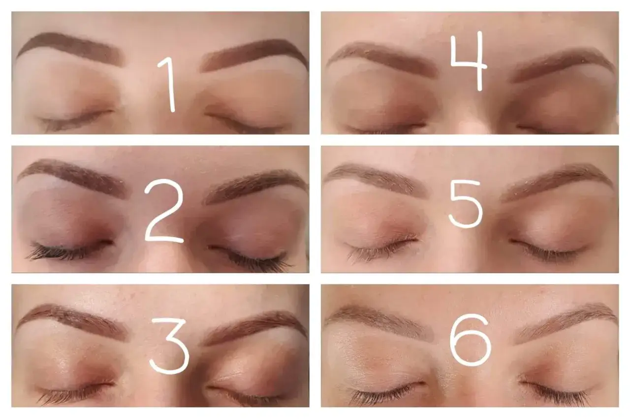 Etapy gojenia makijażu permanentnego brwi