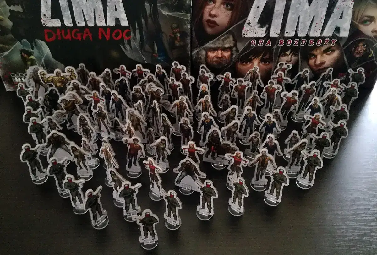 planszówki zombie figurki zombicide martwa zima