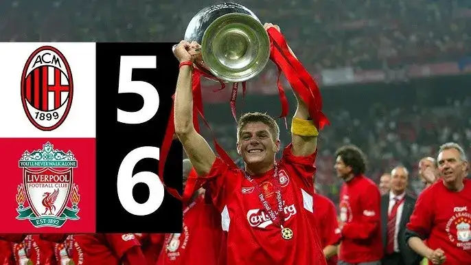 Liverpool AC Milan 2005 finał Liga Mistrzów