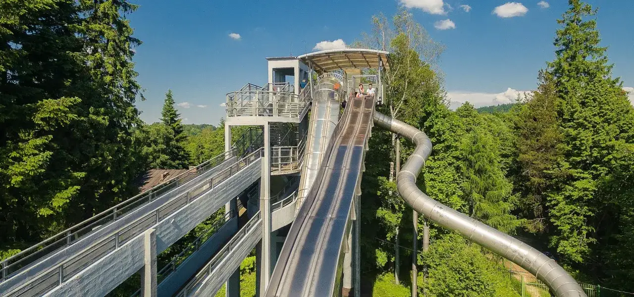 Góra Parkowa Krynica-Zdrój szlaki piesze