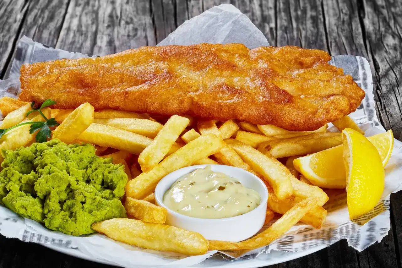 Dorsz w cieście idealnie usmażony złocisty