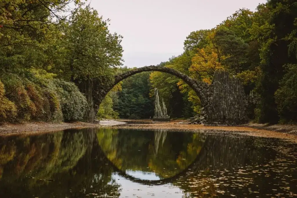 Rakotzbr&uuml;cke Kromlau mystisch