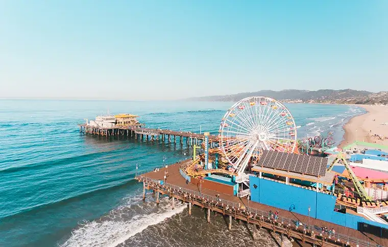 Santa Monica Pier e Venice Beach