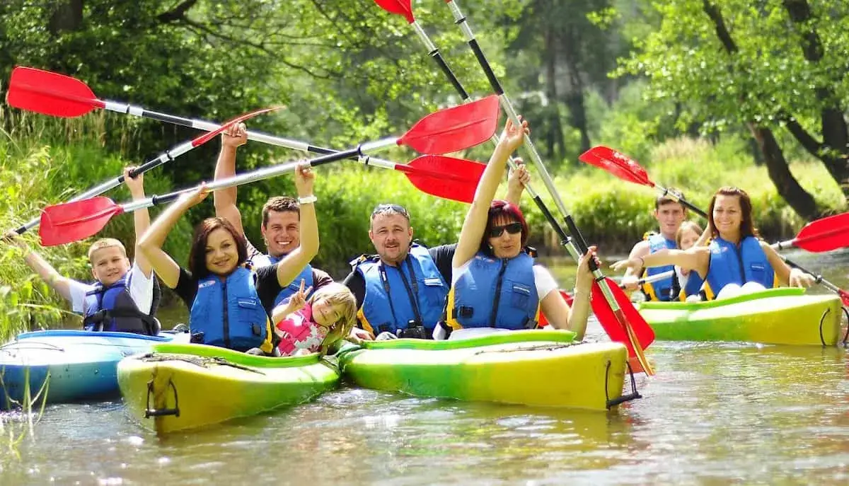 spływ kajakowy rzeka Wieprz Roztocze