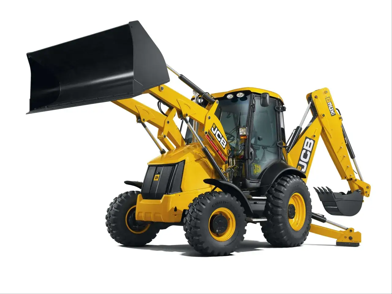 JCB 3CX koparko-ładowarka praca