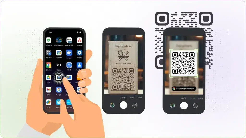 Skanowanie kodu QR iPhone aparat