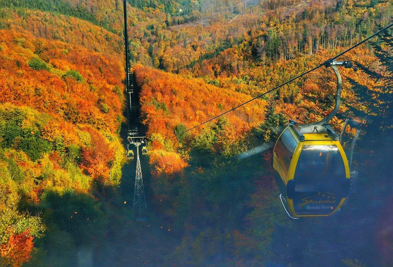 Kolej Linowa Szyndzielnia wieża widokowa