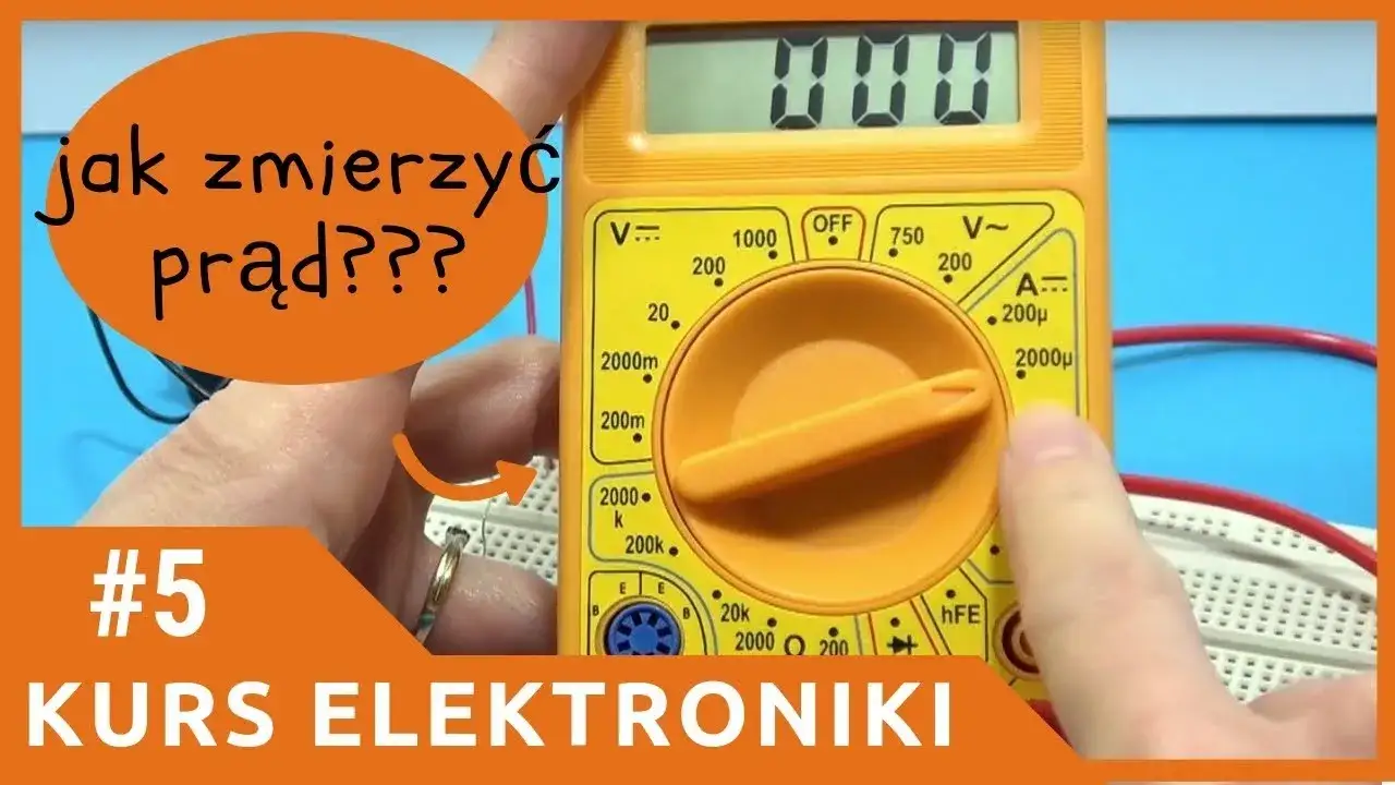 Zdjęcie Jak zmierzyć natężenie prądu stałego multimetrem - uniknij błędów w pomiarze