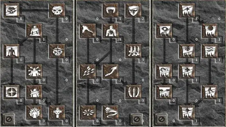Diablo 2 Resurrected Nekromanta armia szkielet&oacute;w