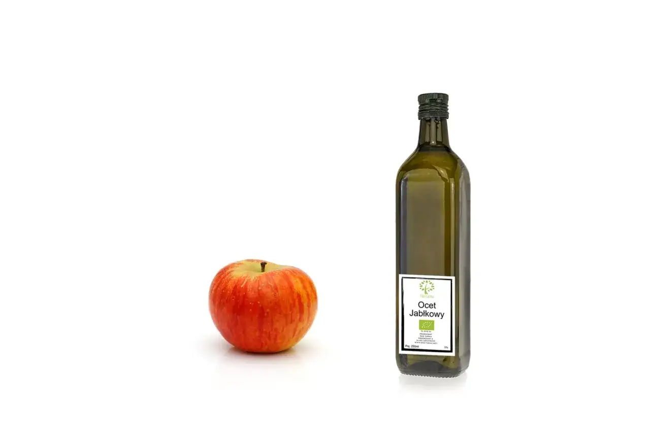 ocet jabłkowy butelka