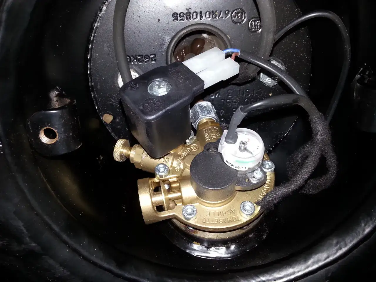 Uszkodzony wielozawór LPG objawy wizualne