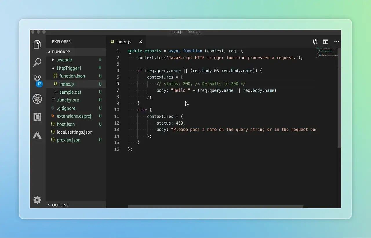 Visual Studio Code edytor kodu