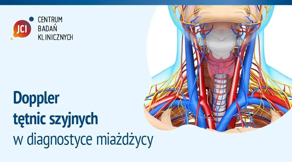 USG Doppler tętnic szyjnych miażdżyca
