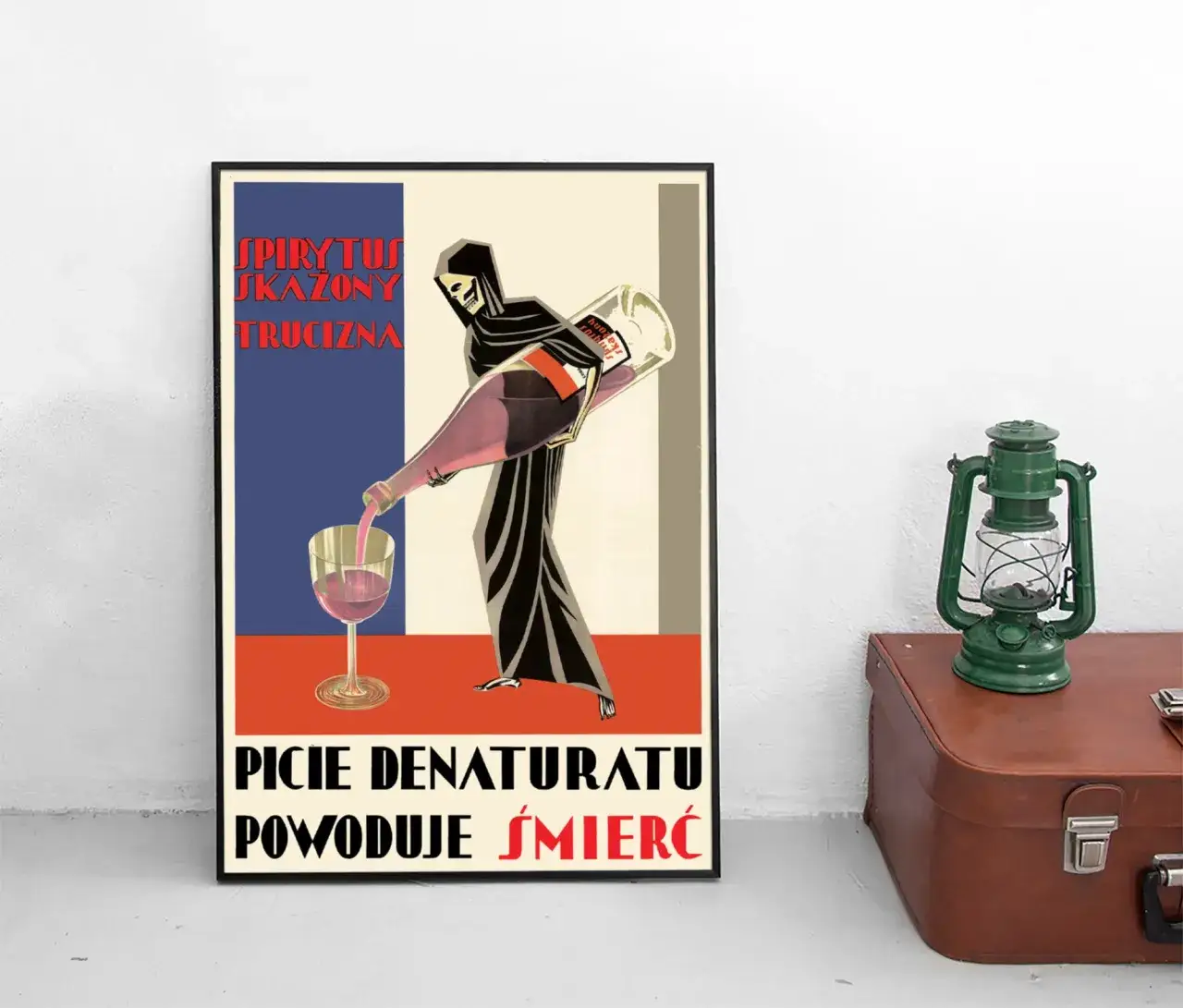 przykłady plakat&oacute;w antydopalaczowych grafika