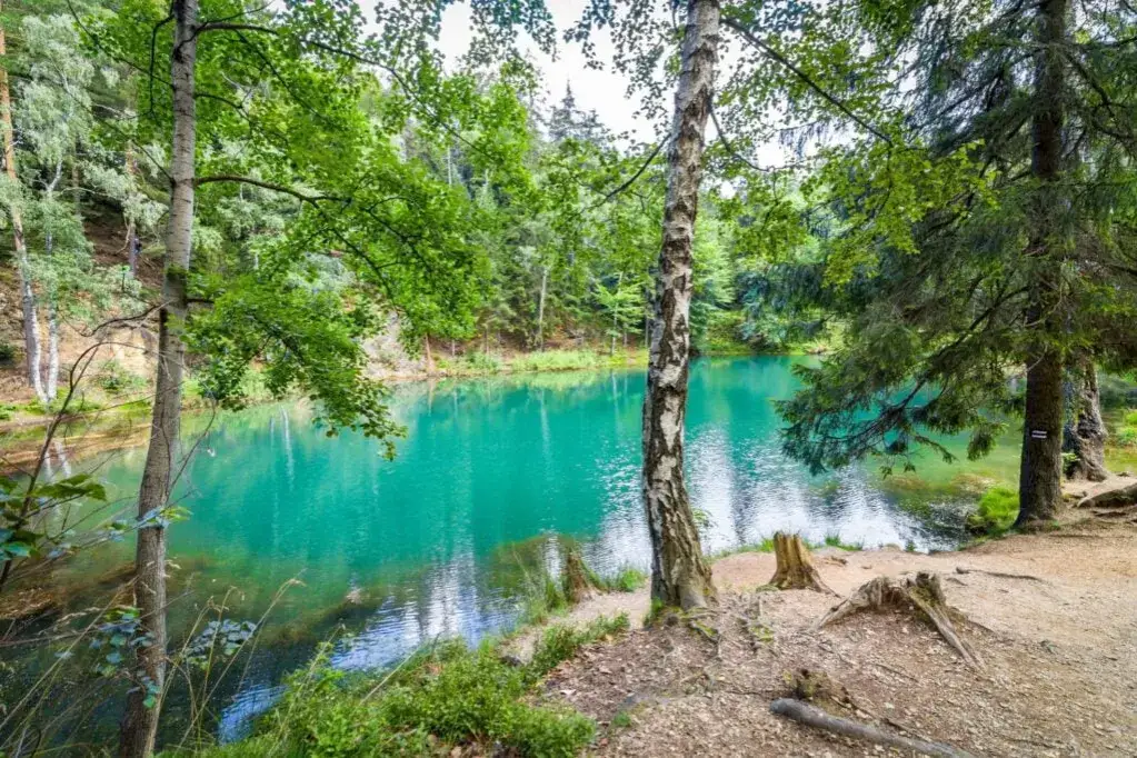 Unikalne miejsca w Polsce, Kolorowe Jeziorka Zalipie Puszcza Białowieska