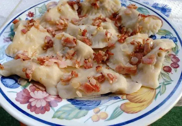 Pierogi Lanckorona domowe jedzenie
