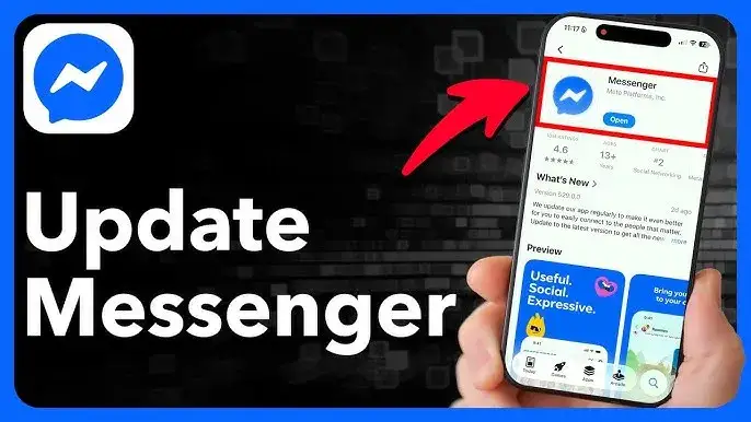 aktualizacja messenger telefon android ios