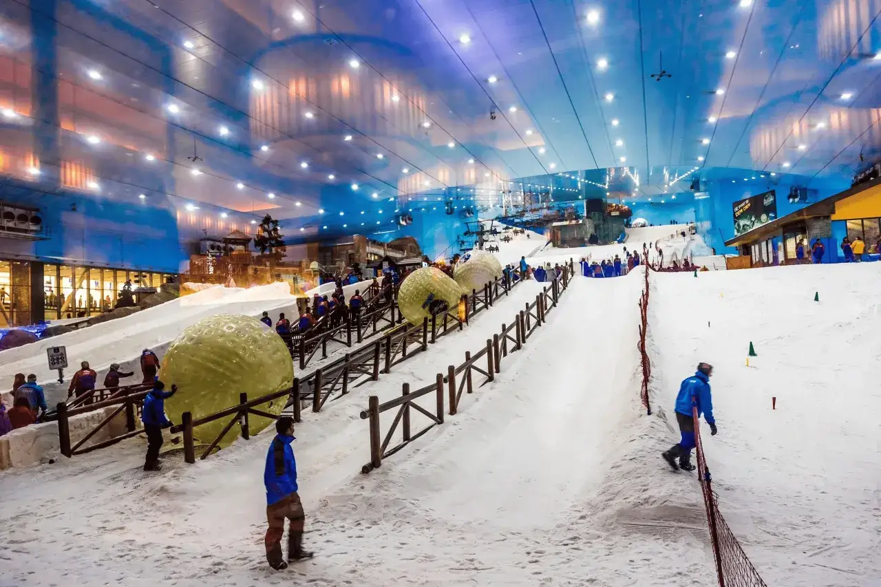 Ski Dubai Snow Park atrakcje