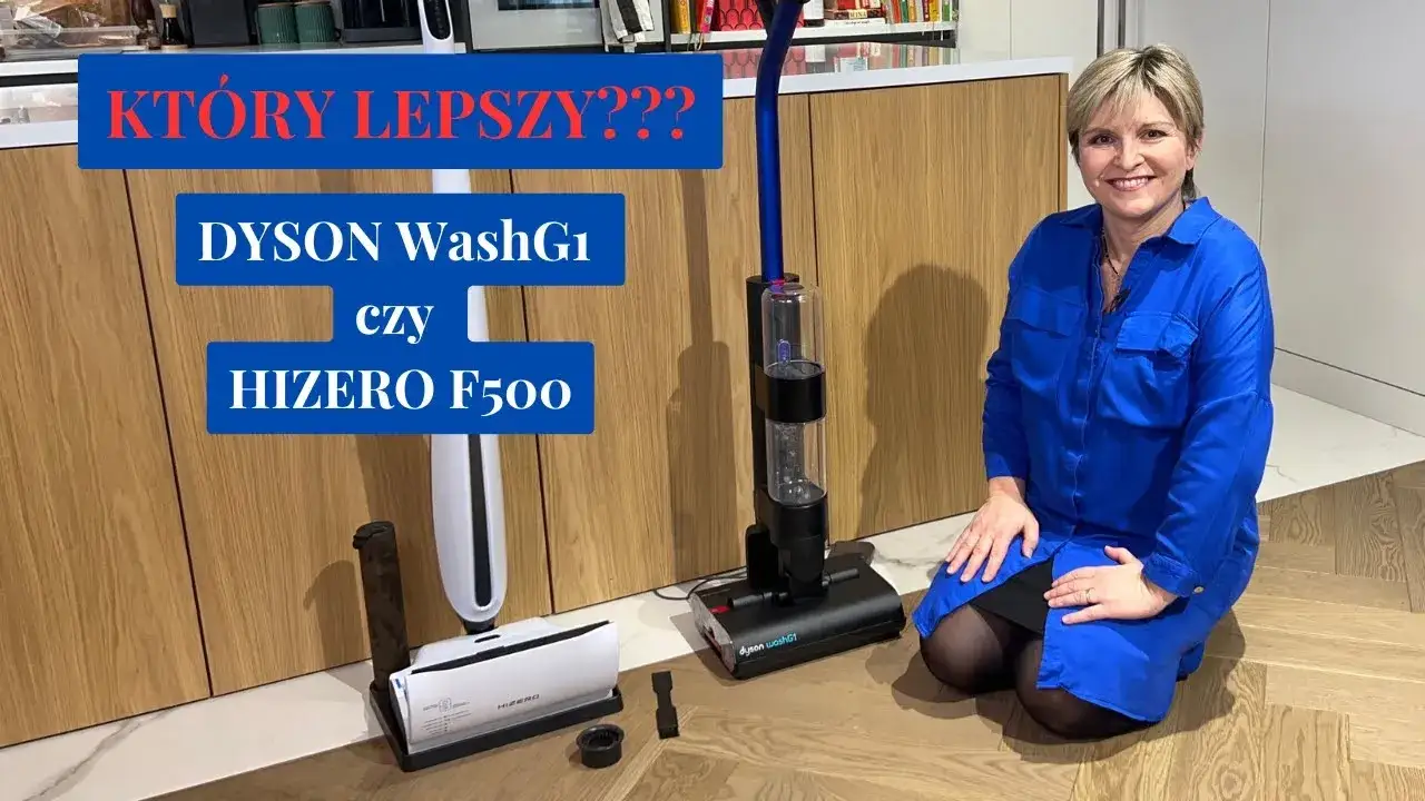 Dyson konserwacja filtra vs Hizero czyszczenie wałka
