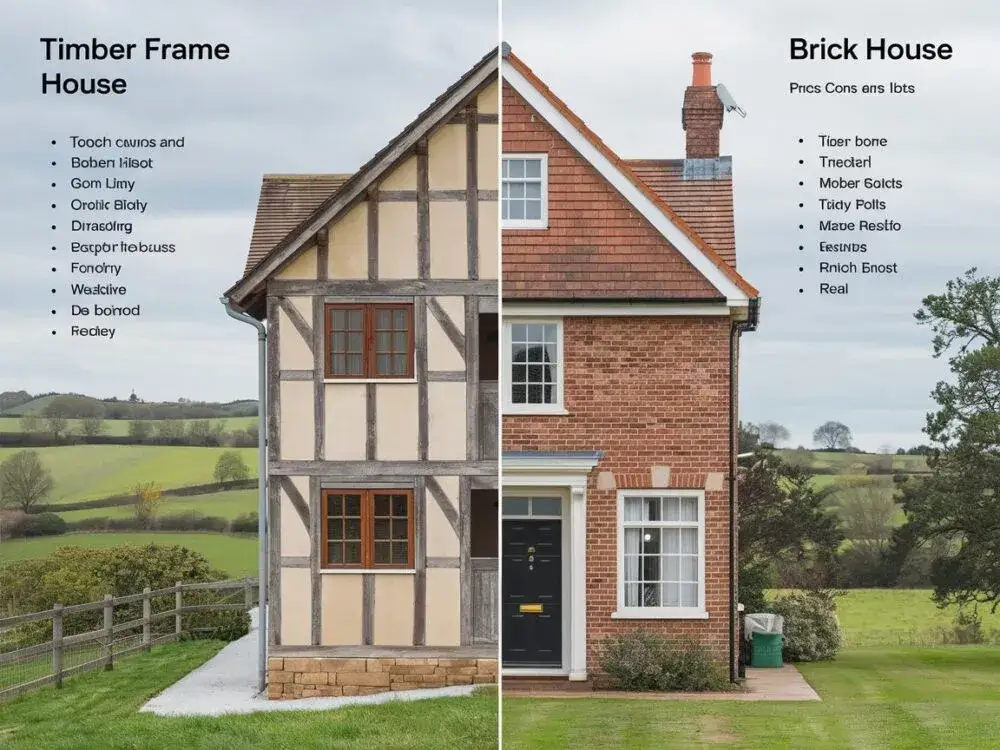 Trwałość domu szkieletowego i murowanego