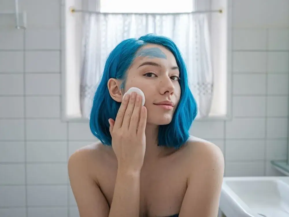 Zdjęcie Jak skutecznie zmyć farbę do włosów z czoła bez podrażnień