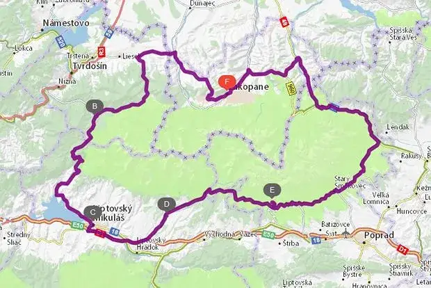 Zdjęcie Szlak wokół Tatr ile km? Poznaj długość tras rowerowych i warianty