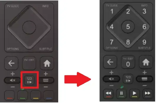 Pilot Philips przycisk PAIR