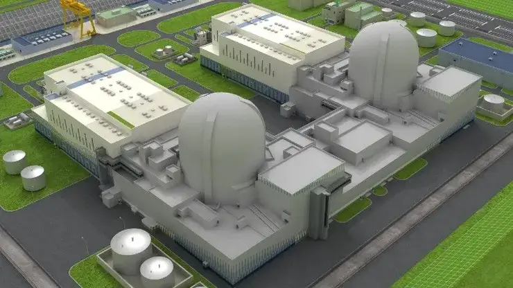 Reaktor jądrowy APR1400 KHNP wizualizacja