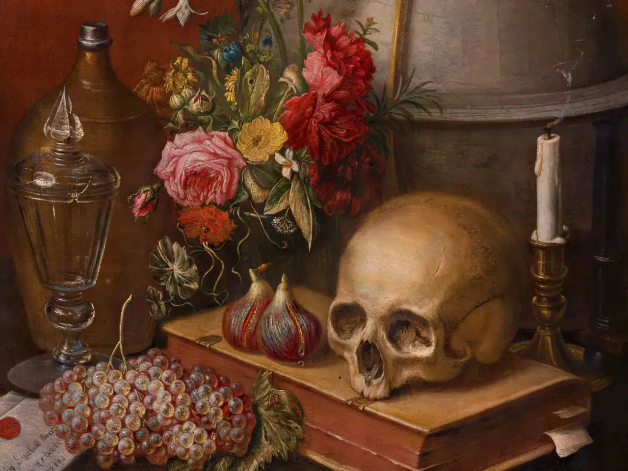 Martwa natura vanitas holenderskie malarstwo