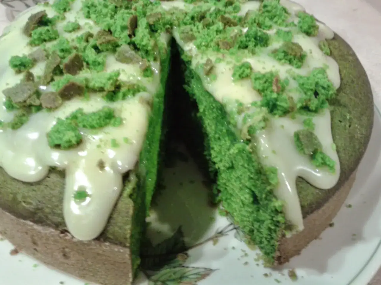 zepsute ciasto z kremem