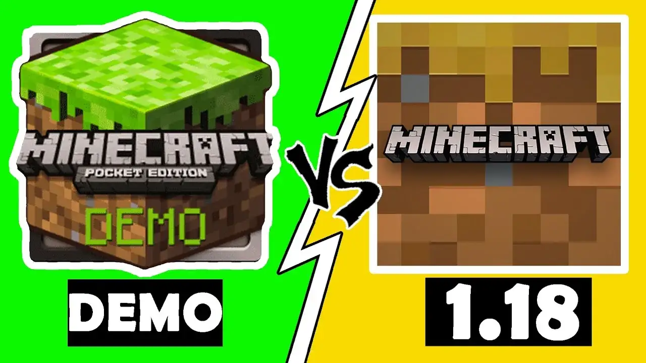 Minecraft Classic kontra Demo porównanie