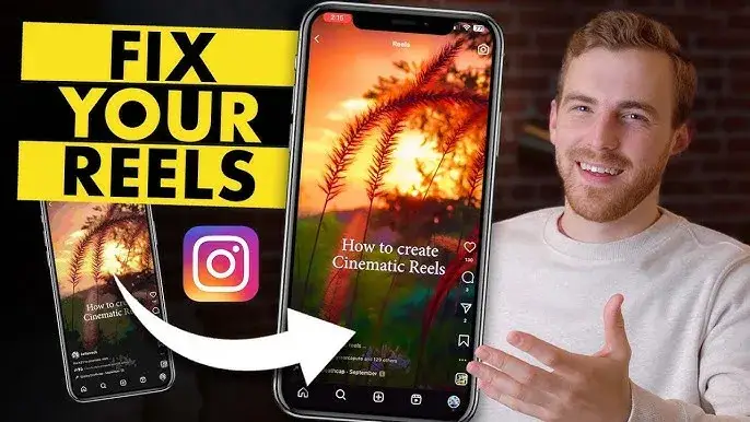 Instagram Reels bad quality vs good quality