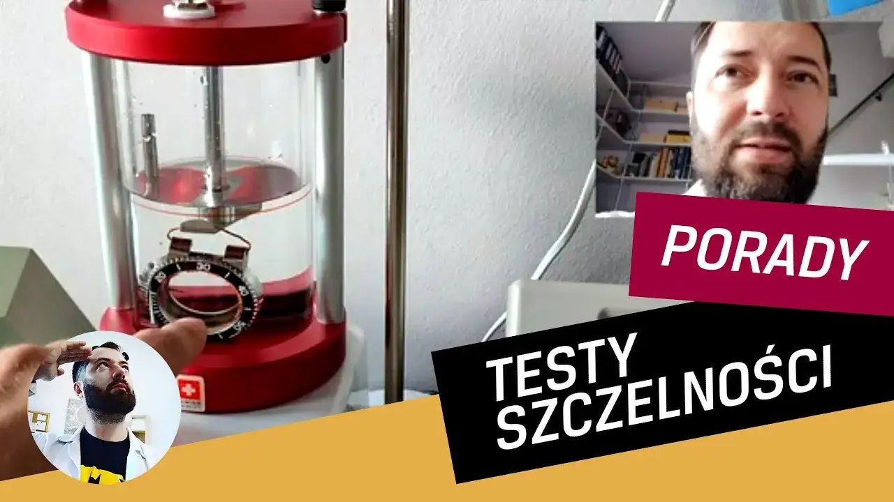 test wodoszczelności zegarka