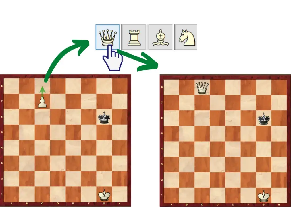 promocja piona szachy