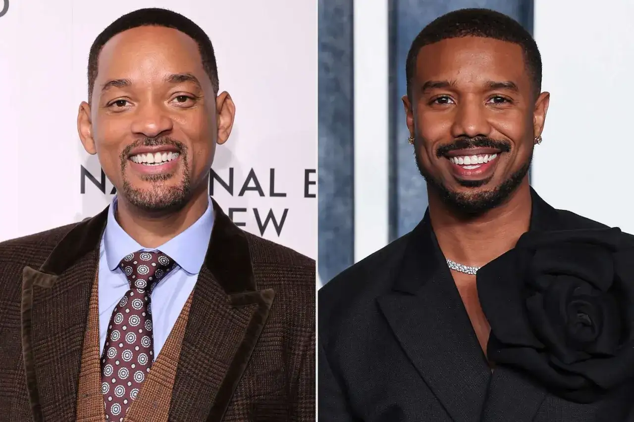 Will Smith i Michael B. Jordan, gwiazdy filmu 