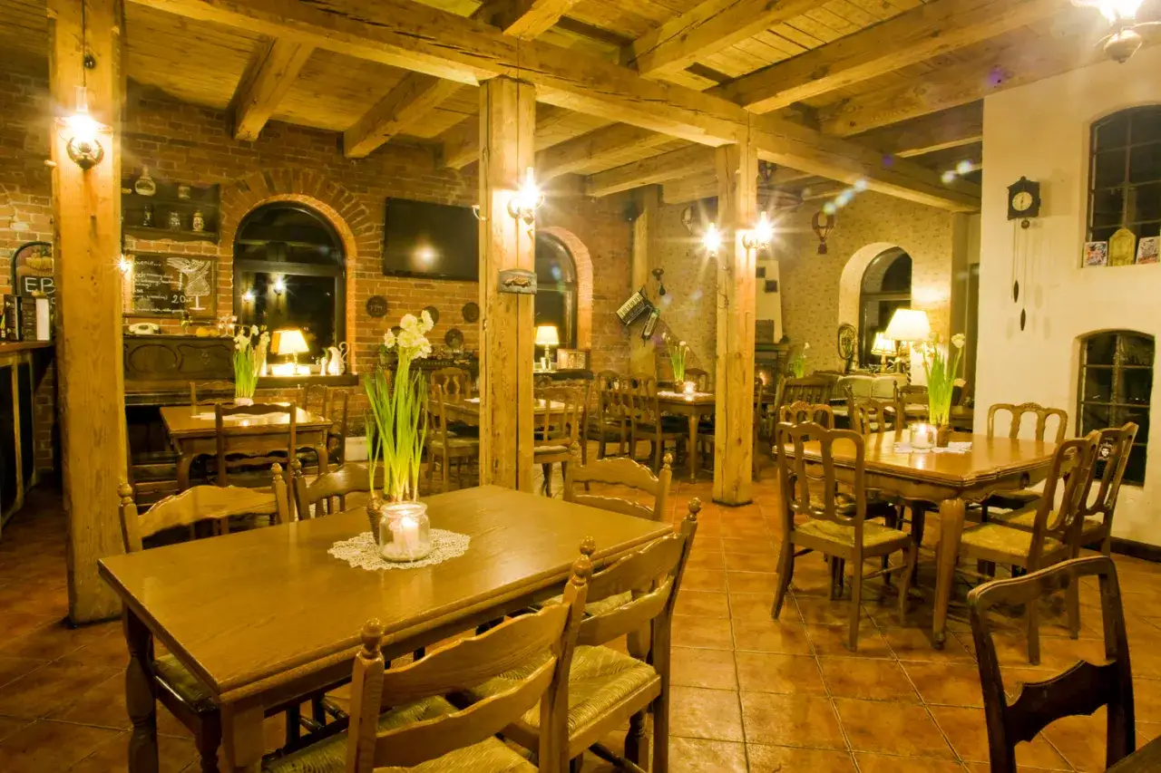Elbląg restauracja włoska wnętrze