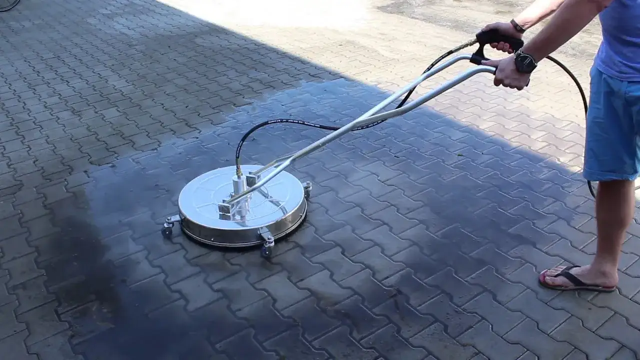 myjka ciśnieniowa do kostki brukowej z lancą