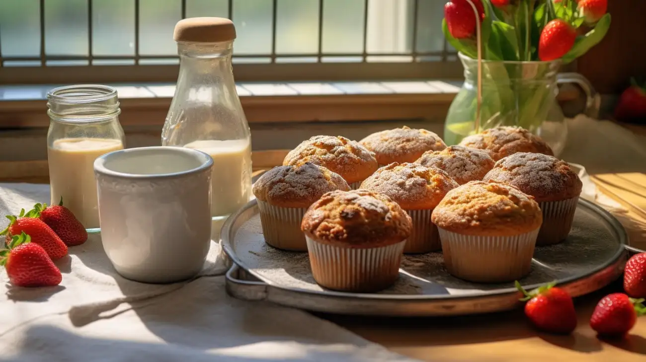 Babeczki Orkiszowe - Przepis na Muffinki z Mąki Orkiszowej