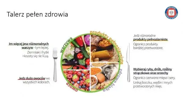 różnorodna zdrowa żywność na stole