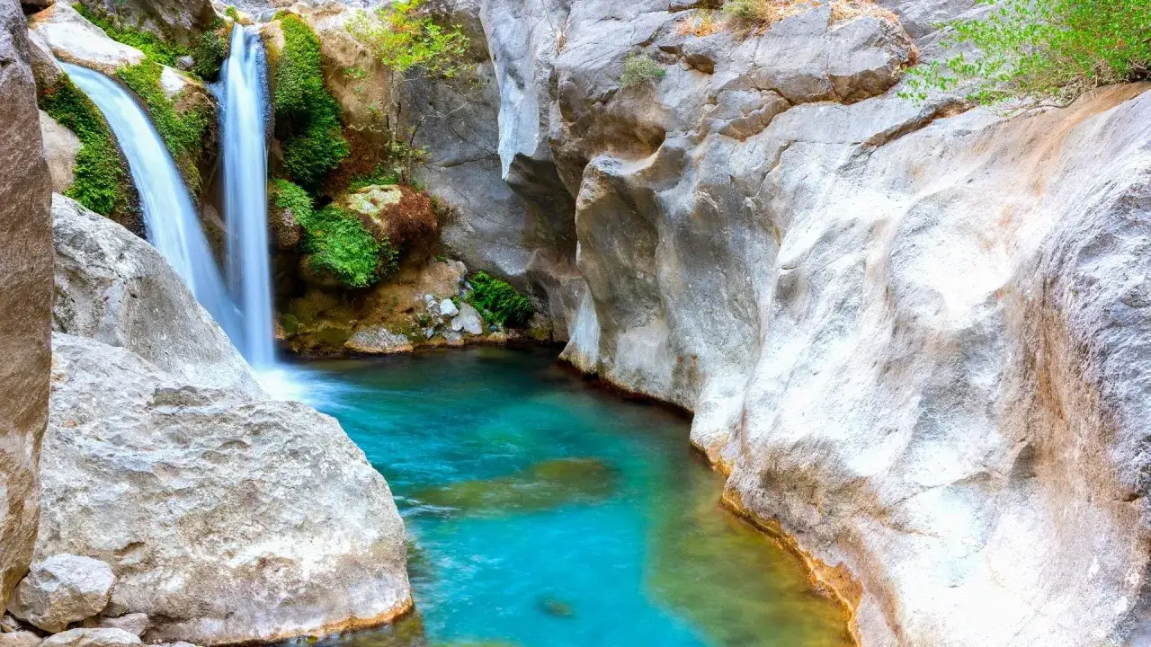 Kanion Sapadere wodospady