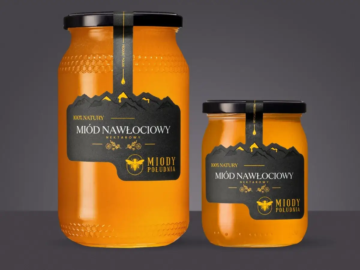 mi&oacute;d faceliowy i nawłociowy w słoikach