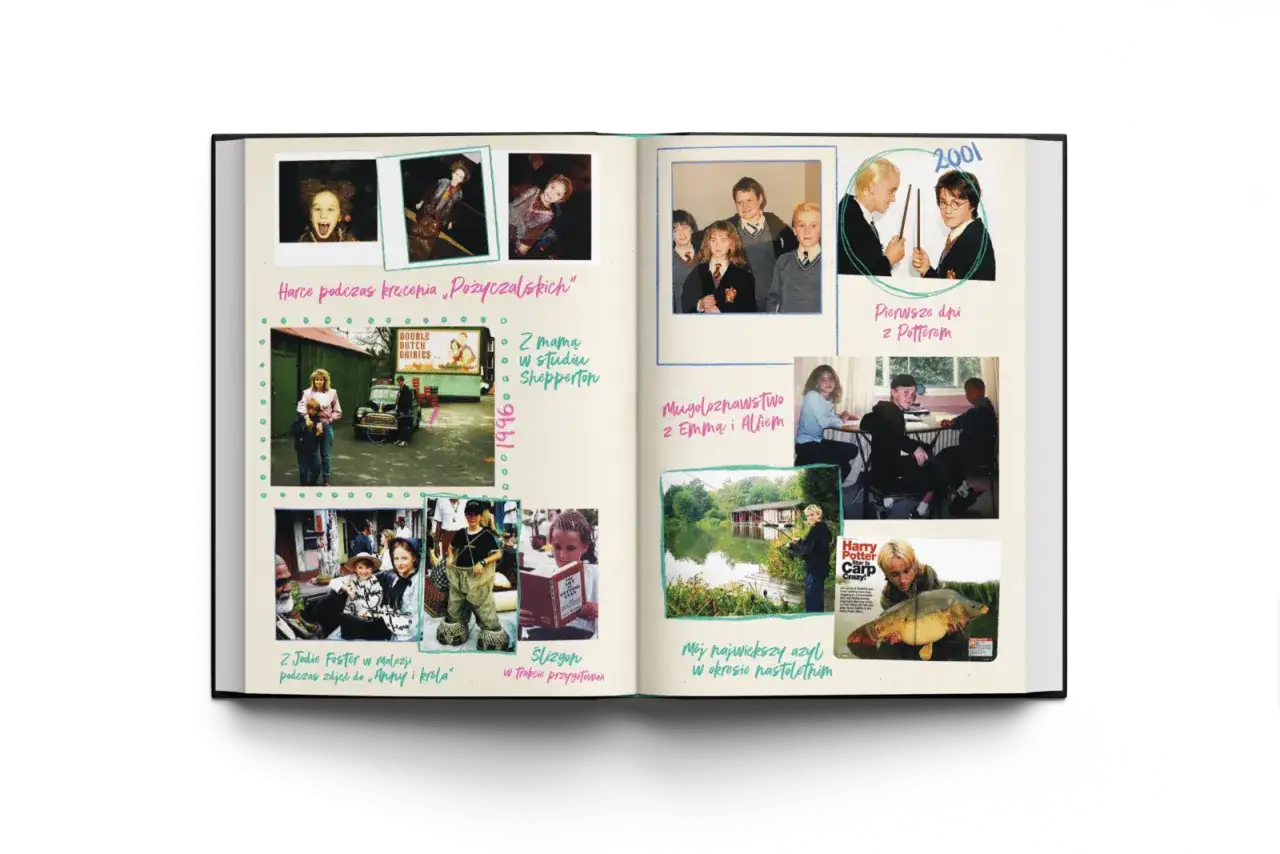 Tom Felton autobiografia Po drugiej stronie różdżki Emma Watson