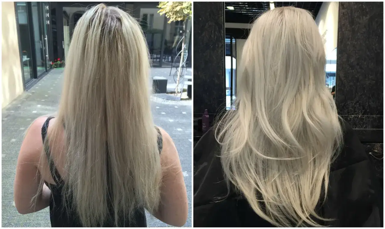 profesjonalne zabiegi na zniszczone włosy olaplex keratyna botoks