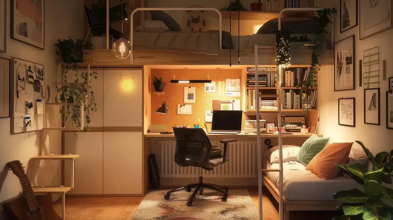 Zdjęcie Pokój studenta - Aranżacje i pomysły na urządzenie